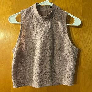 Forever 21 Elegant Lace Sleeveless Top